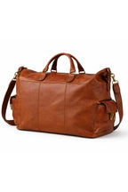 The Weekender Bag in Cognac