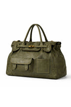 The Monaco Handbag in Military Green