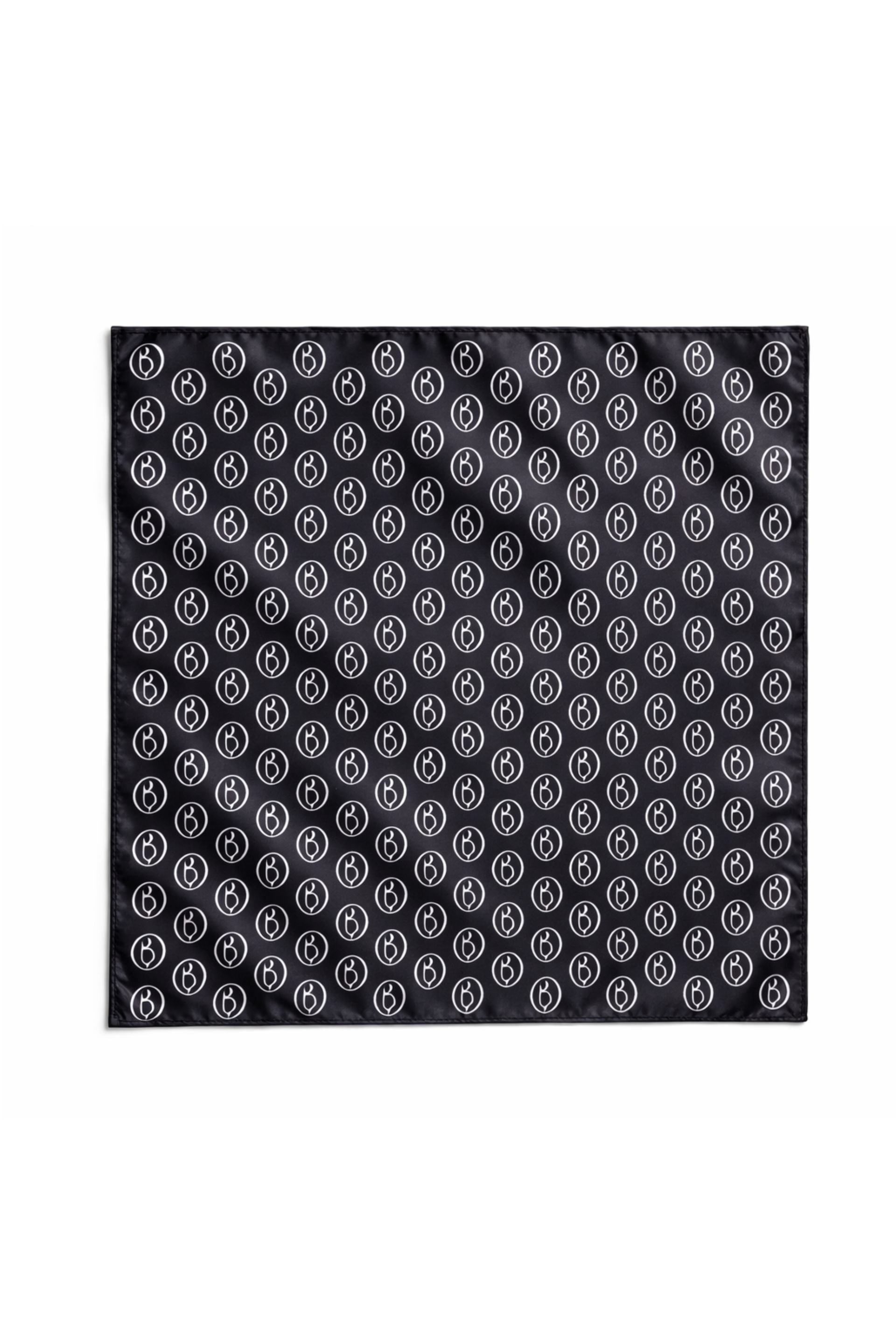 The OB Square Scarf in Navy