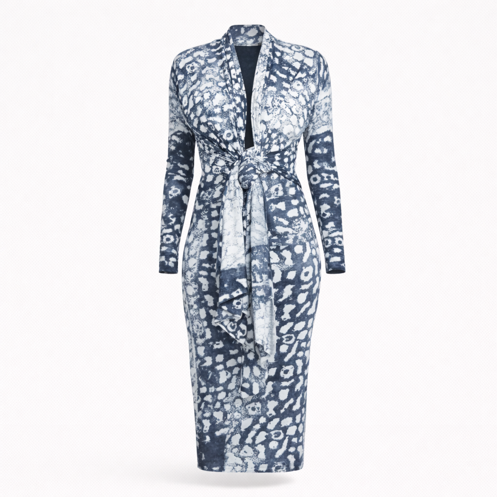 The Swagg Jag Skirt Set in Black Orchid Smudge