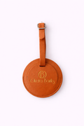 On The Go Luggage Tag in Cognac