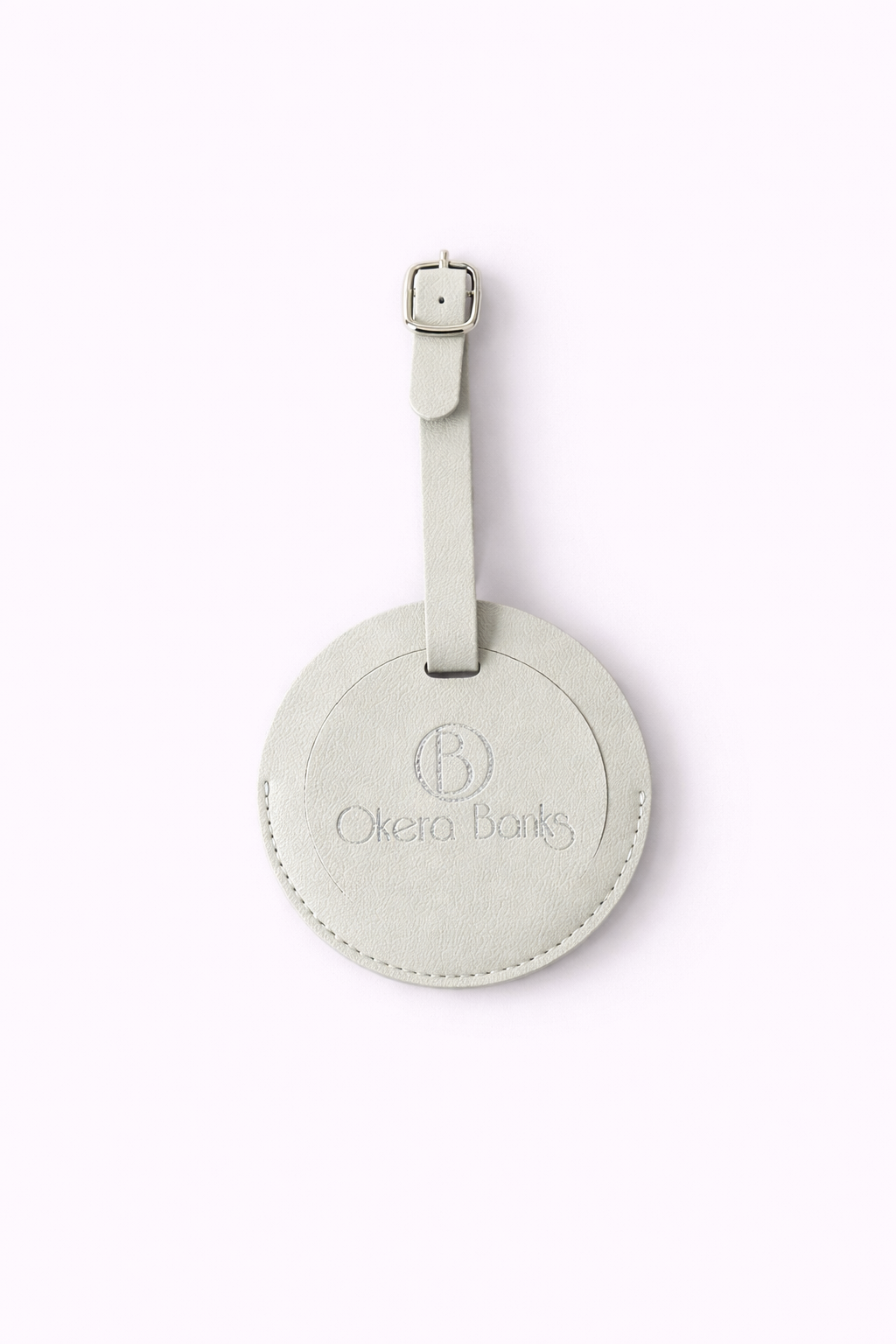 On The Go Luggage Tag in Gray