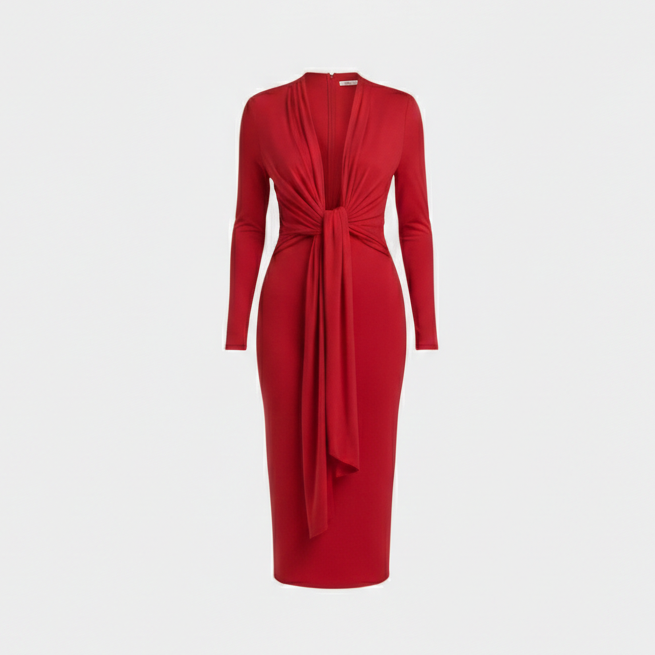 The Swagg Jag Skirt Set in Lipstick