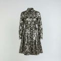 Ciara Cocktail Dress in Metallic