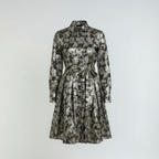 Ciara Cocktail Dress in Metallic