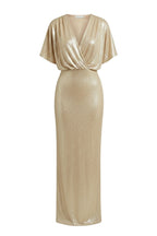 Dynasty Maxi Dress in Soft Gold